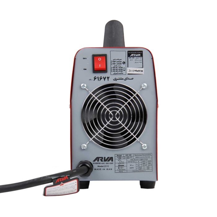 اینورتر جوشکاری ۲۰۰ آمپر IGBT آروا ۲۱۱۱ - تصویر 4